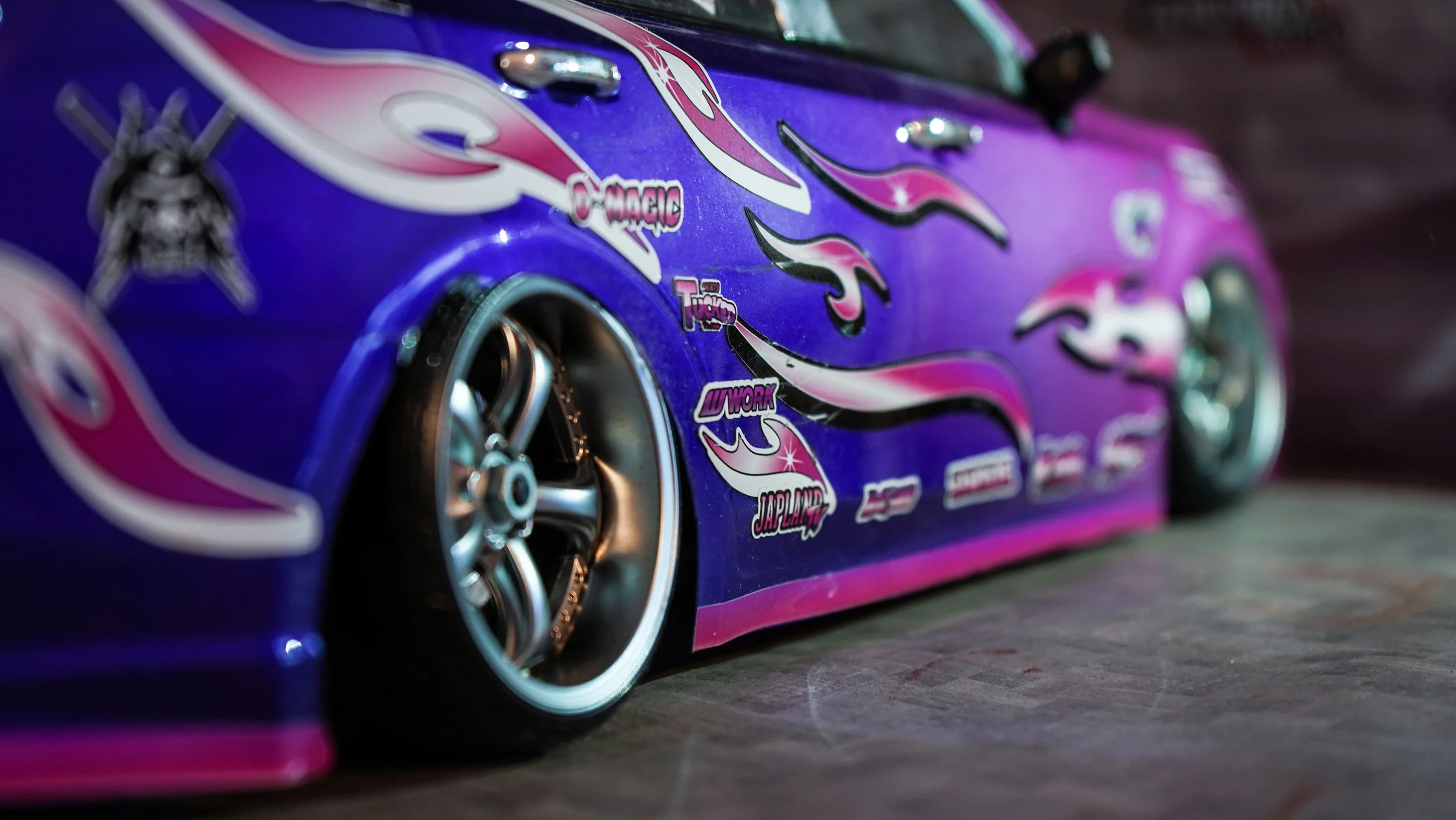 Rc car body decals sales